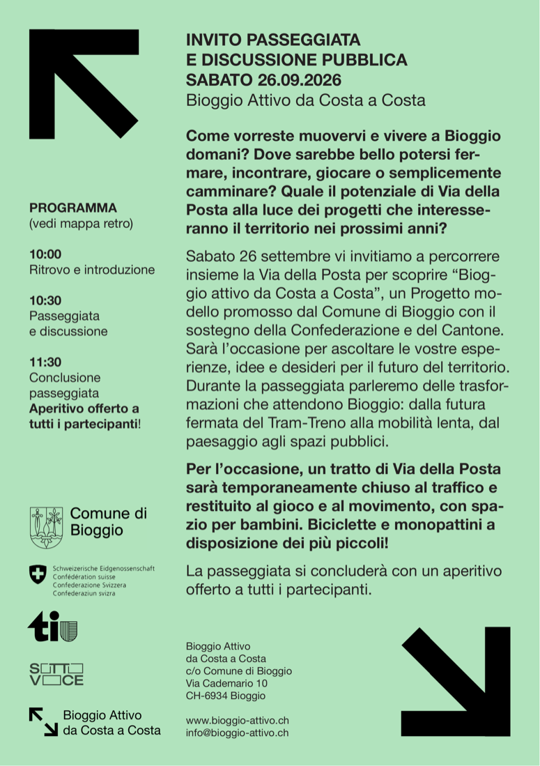 Flyer: Invito mattinata informativa, sabato 26.09.2026