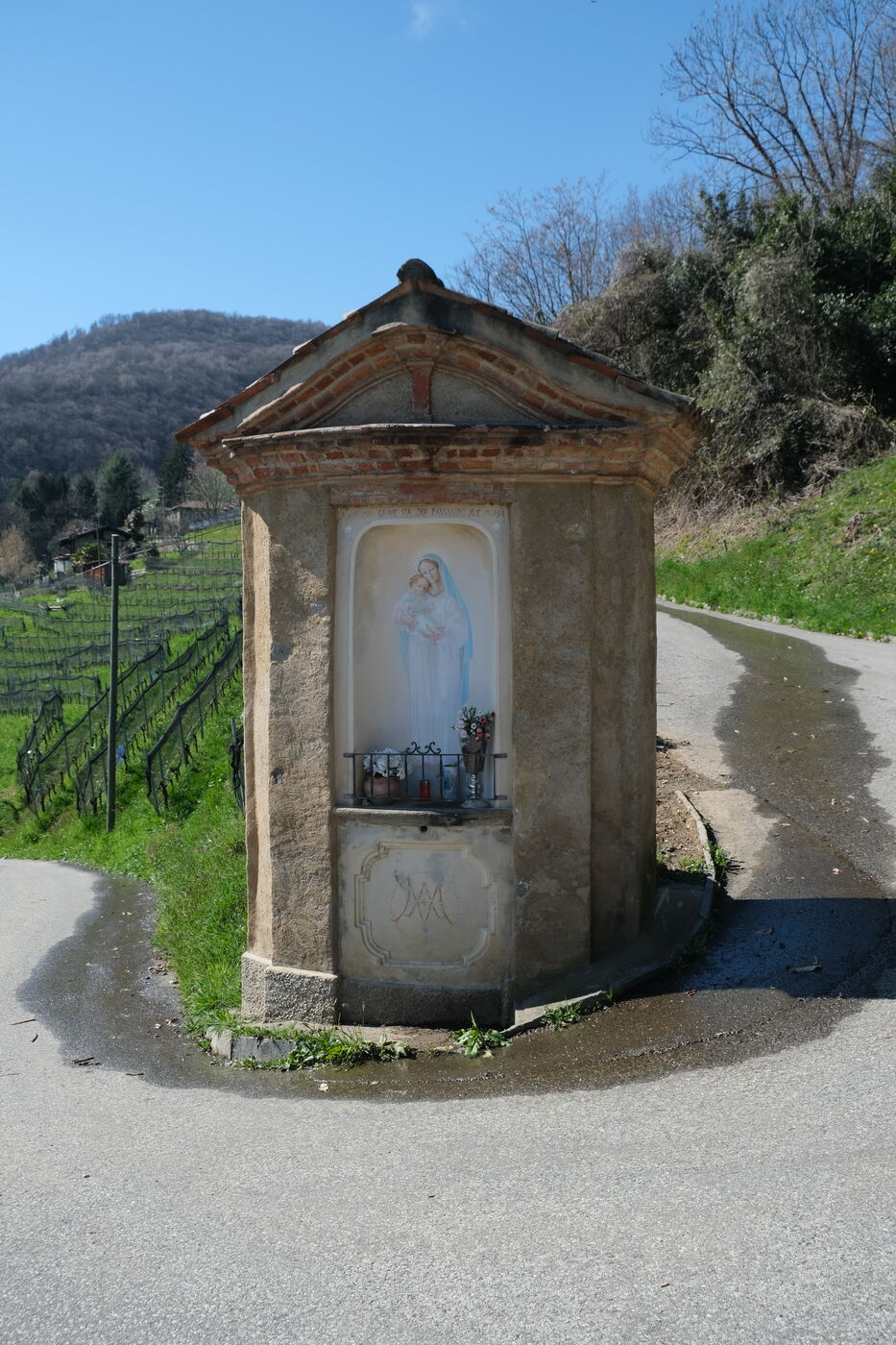 Sopralluogo nel paesaggio di Bioggio